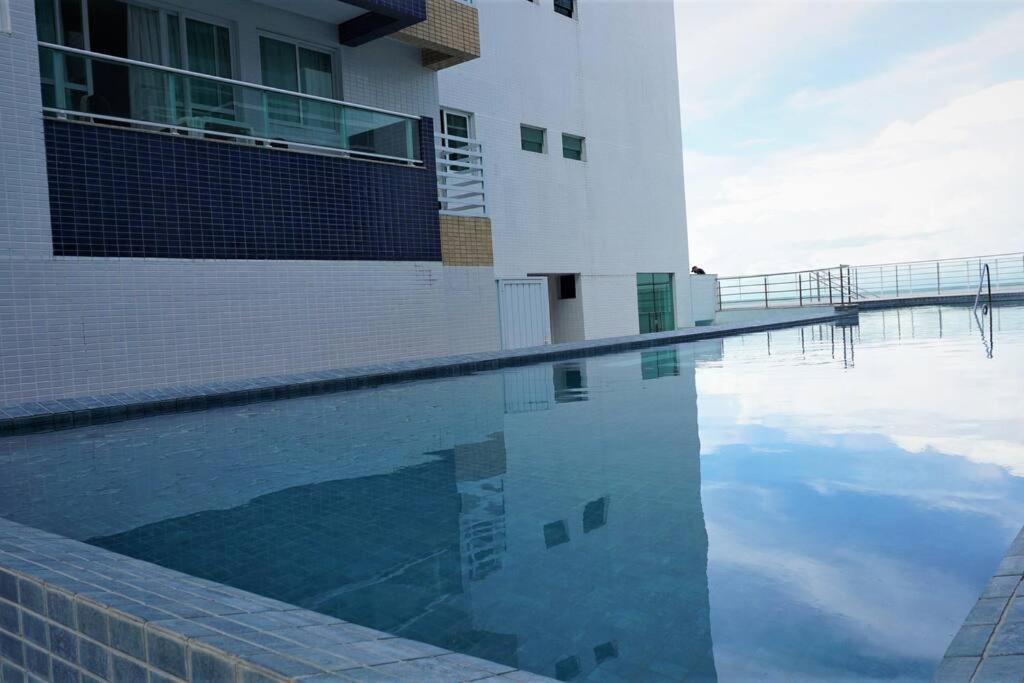 Joao Pessoa, A Dois Passos Do Paraiso, 2 Suites Com A/C, Vista Panoramica Para O Mar Do Bessa, Portaria 24H E 2 Vagas De Garagem Buitenkant foto